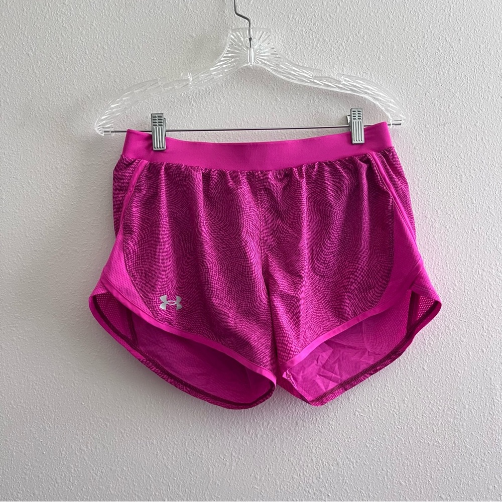 Under Armour Pink Printed Loose Shorts